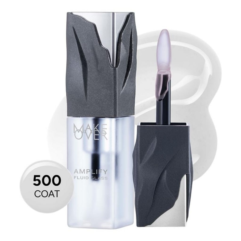Make Over Amplify Fluid Glass Lip Gloss 500 COAT 4.7g