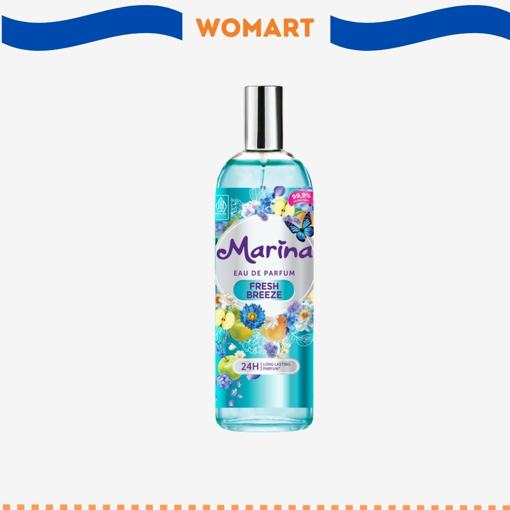 Marina Eau De Parfum Fresh Breeze 98 Ml - Parfum Edp Wanita Womart