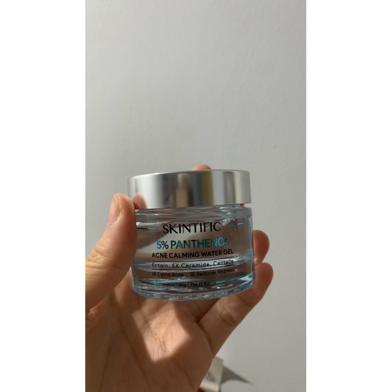 Skintific 5% panthenol Acne calming water gel