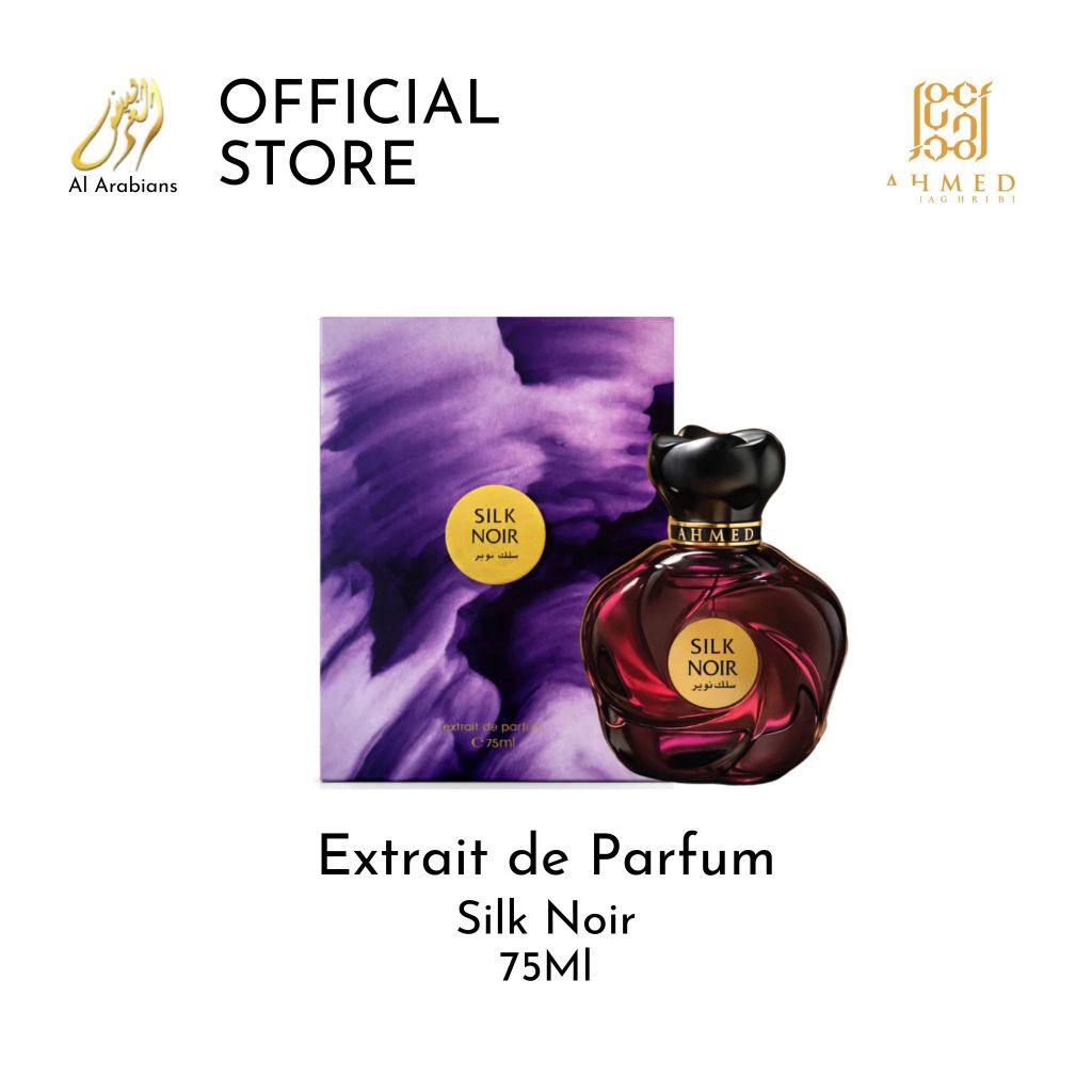 Ahmed Al Maghribi Silk Noir Extrait De Parfum 75Ml
