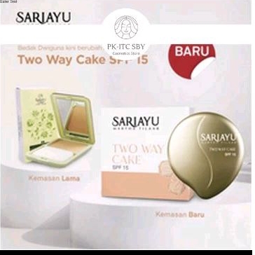 (ITC) SARIAYU BEDAK DWIGUNA SPF 15 REFRESHING AROMATIC/Kemasan Baru
