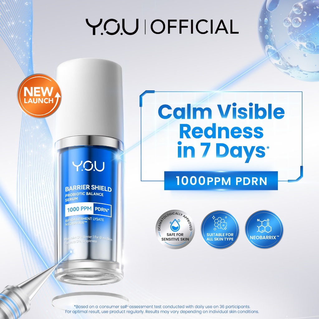 YOU BARRIER SHIELD PRIOBIOTIC BALANCE SERUM / INTENSIVE CALMING GEL / INTENSIVE CALMING CREAM / NEW
