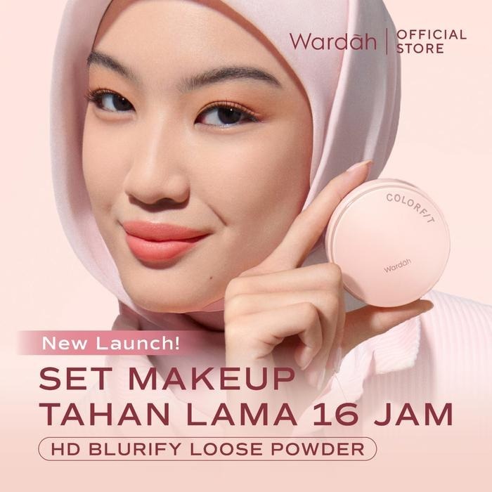 Wardah Colorfit HD Blurify Loose Powder 15 g - 00 Translucent