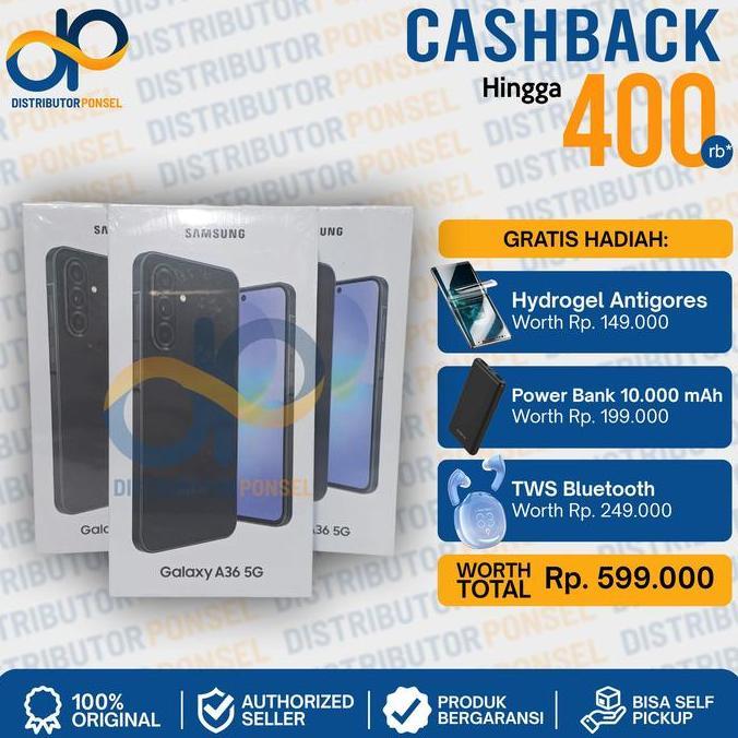 Samsung Galaxy A36 5G 12/256GB 8/256GB | Samsung A26 Garansi Resmi SEIN Not A35
