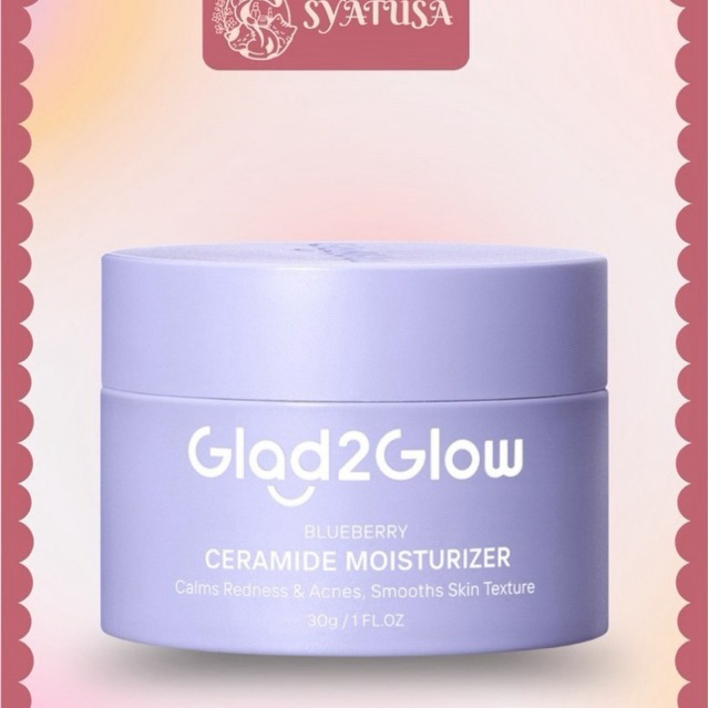 GLAD2GLOW Blueberry Ceramide Moisturizer