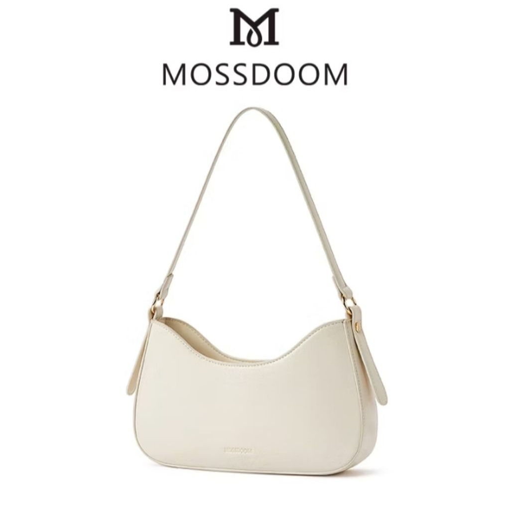 Jual MOSSDOOM>Darby Bag By Mossdoom Tas Bahu Wanita Bahan Kulit PU Waterproof>Tas Wanita Mewah & Elegant Bagus | Shopee Indonesia