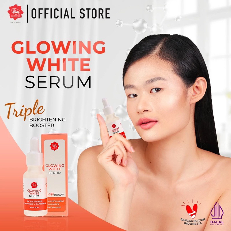 viva glowing white serum