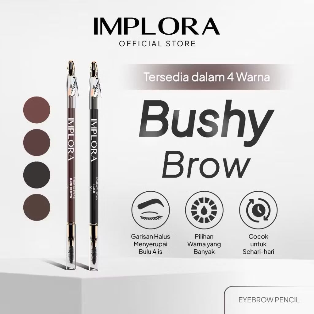 IMPLORA Eye Brow Pencil 2 in 1