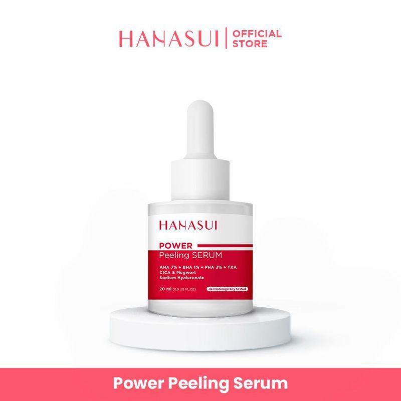 Hanasui power peeling serum