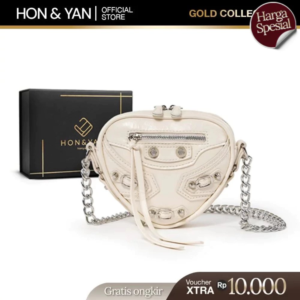 Jual [SPECIAL PRICE] HONYAN GOLD Tas Wanita Berry Sling Bag Tas Selempang Mini Wanita Resleting Kekinian | Shopee Indonesia