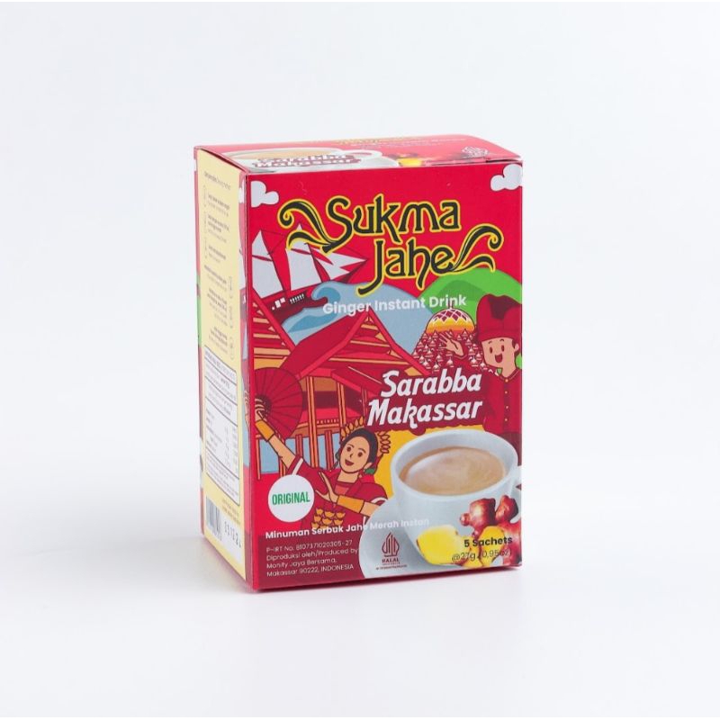 Jual Sarabba Jahe Instant SUKMAJAHE Minuman Jahe merah instan Makassar | Shopee Indonesia