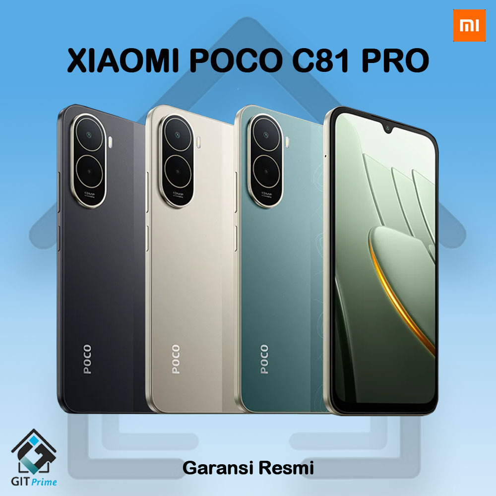 Xiaomi POCO C81 Pro 4GB/64GB & 4GB/128GB Garansi Resmi