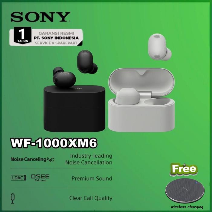 Sony Wf-1000Xm6 Wf1000Xm6 Wf-1000 Xm6 Wf-1000X M6 Noise Cancelling Headphone Terbaru !!!