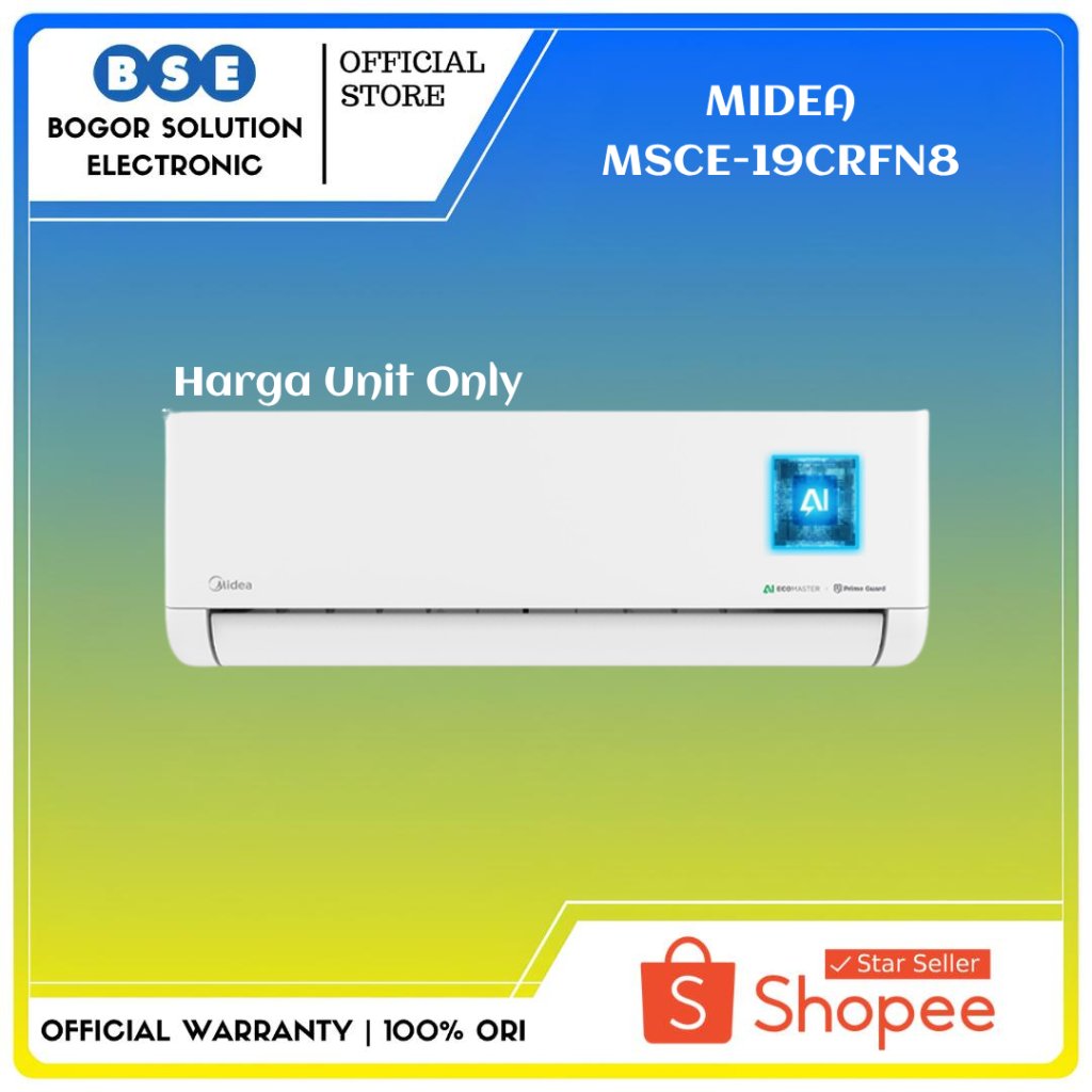 Jual Midea AC Inverter MSCE-19CRFN8 Kapasitas 2 PK AC Celest Inverter Midea 2 PK MSCE19CRFN8 | Shopee Indonesia