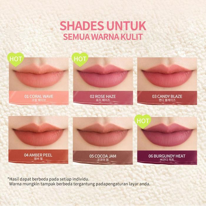Ready Bnb Barenbliss Apple Makes Adorable Mousse Tint / Lipstick / Lip Cream / Lip Matte By Ivory