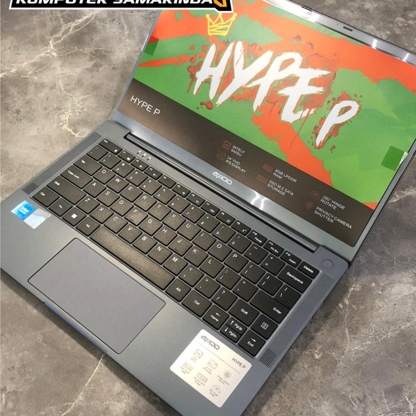 AXIOO HYPE P/INTEL 6405U/RAM 8GB DDR3/SSD 256GB/14” FHD IPS DISPLAY/WINDOWS 11 (HYPEP.8.256)