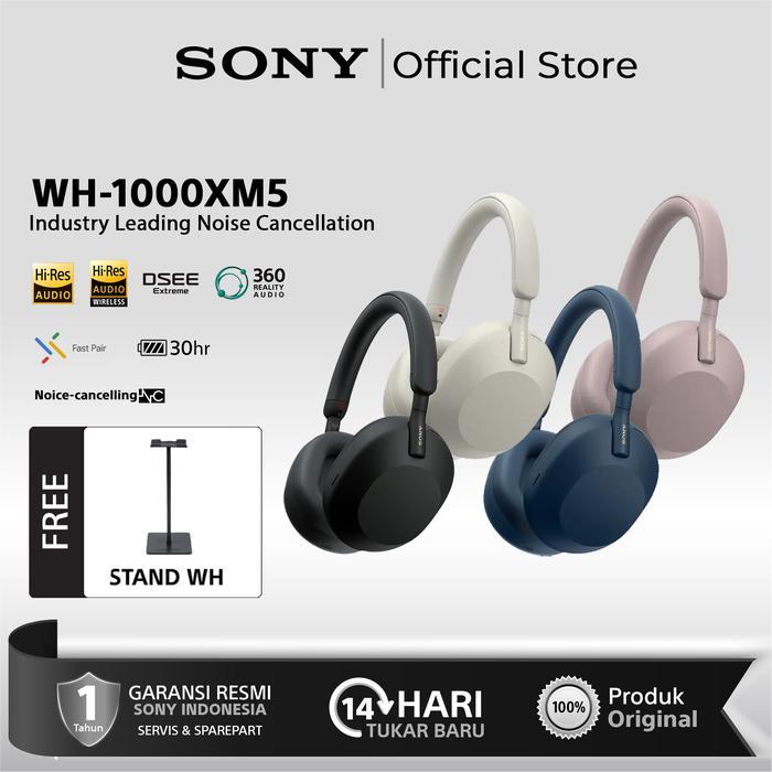 Sony WH 1000XM5 / WH-1000XM5 / WH1000XM5 noise-cancelling headphones