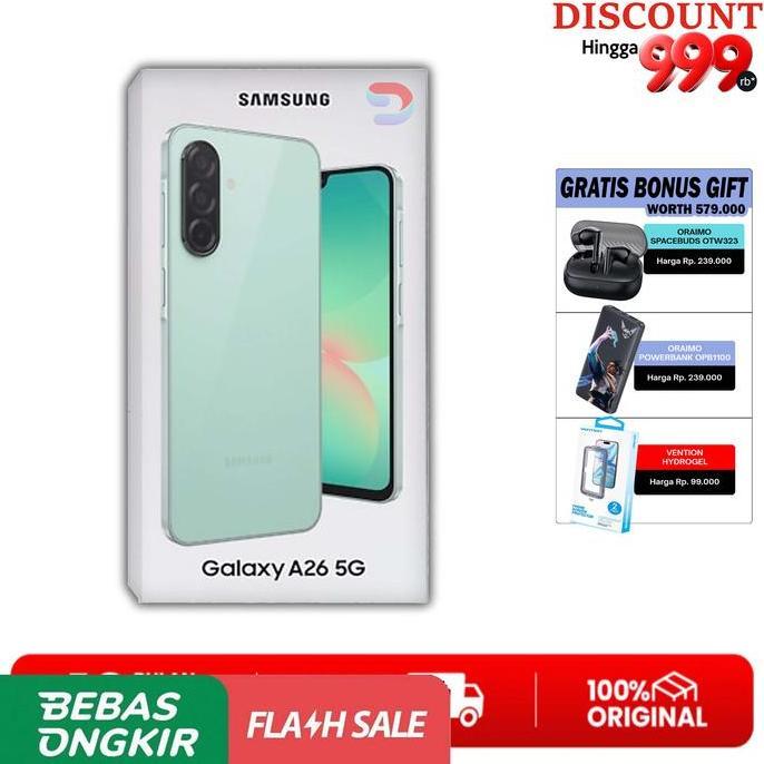 Pak_dismantoko - Samsung Galaxy A26 5G RAM 8/256GB Resmi SEIN Garansi Indonesia