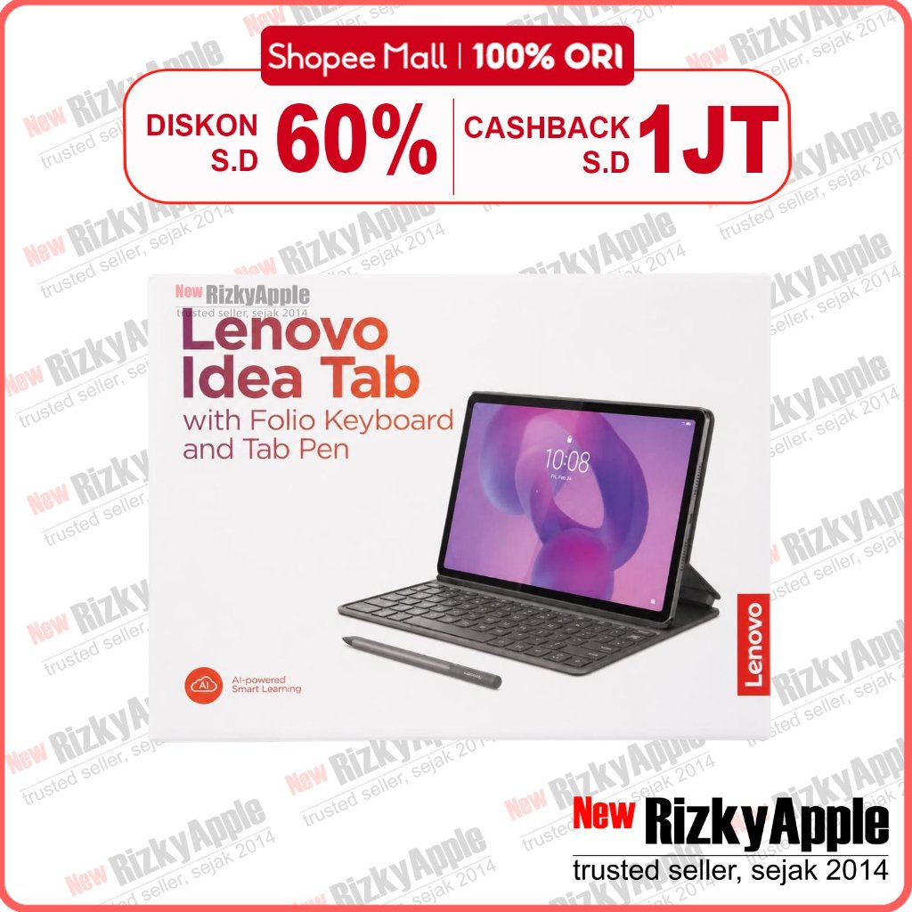 Lenovo Idea Tab 11 Inch 8GB Tablet Lenovo 128GB 256GB + Keyboard Pen Stylus Tablet Android Polar Blue Luna Grey