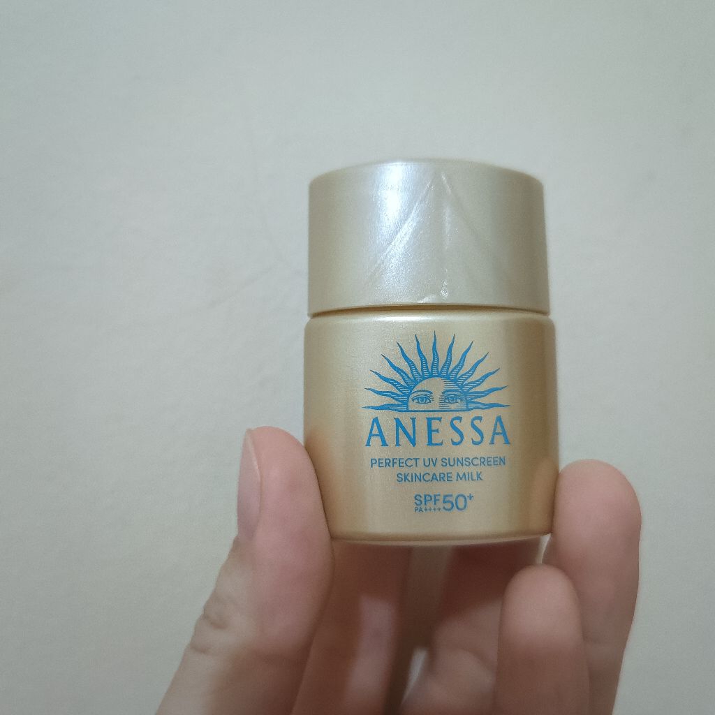100% ORIGINAL 20ml Anessa Perfect UV Sunscreen Suncare Milk SPF50+ Sunblock Anessa Mineral UV Sunscreen Mild Gel for Sensitive Skin and Babies For Face and Body Sunscreen Anak Sample 15gram