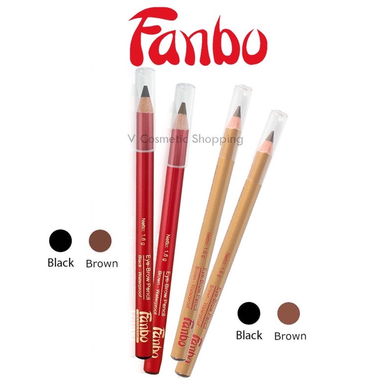 ORIGINAL Pensil Alis Gold Fanbo Fantastic Eye Brow Pencil Eyebrow