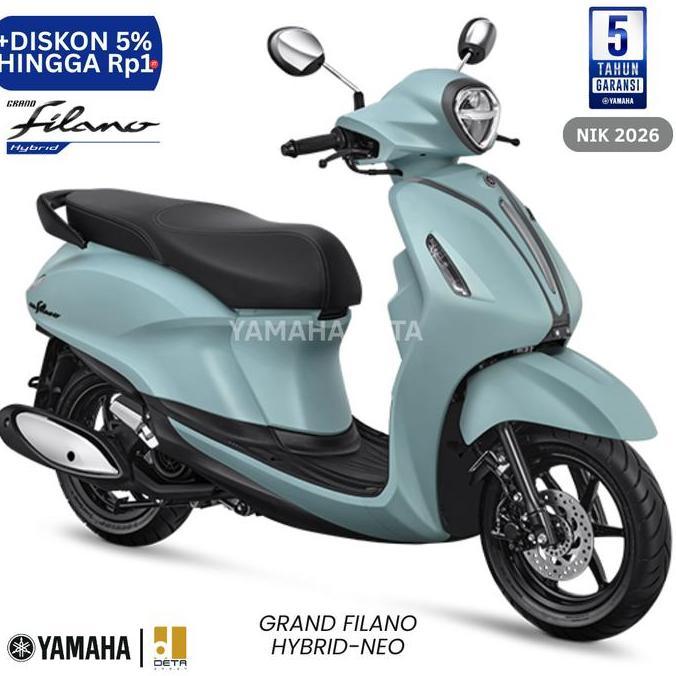 BINAFASIH611 - SEPEDA MOTOR YAMAHA GRAND FILANO HYBRID NEO KEYLESS
