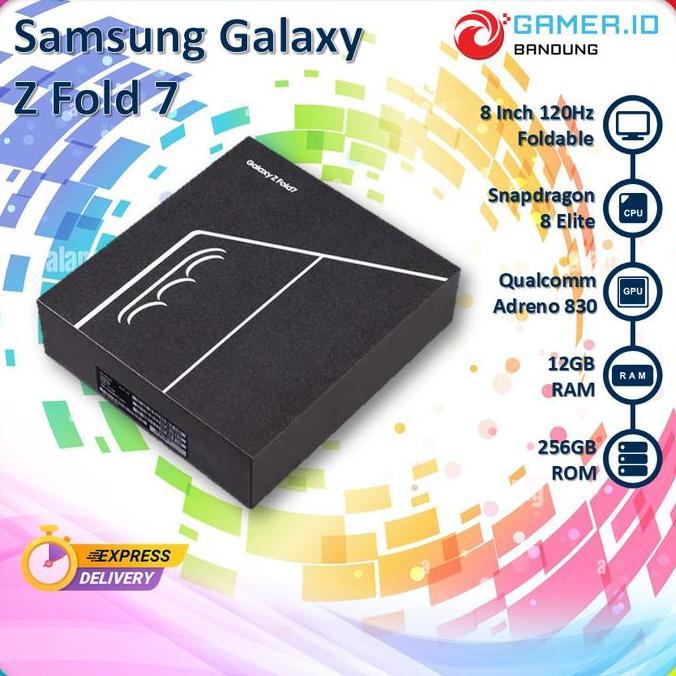 Samsung Galaxy Z Fold 7 5G NFC 12GB 256GB 8 Inch Foldable Dynamic LTPO AMOLED 2X 120Hz 200MP Main Camera