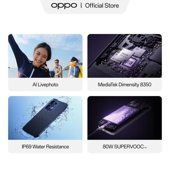 [NEW] OPPO Reno13 5G 12GB/256GB (Garansi Resmi)