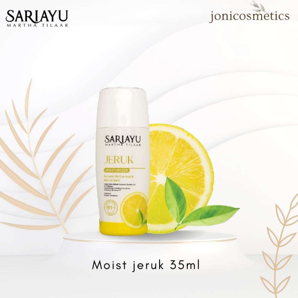 sariayu moisturizer jeruk 35ml(untuk kulit normal berminyak)