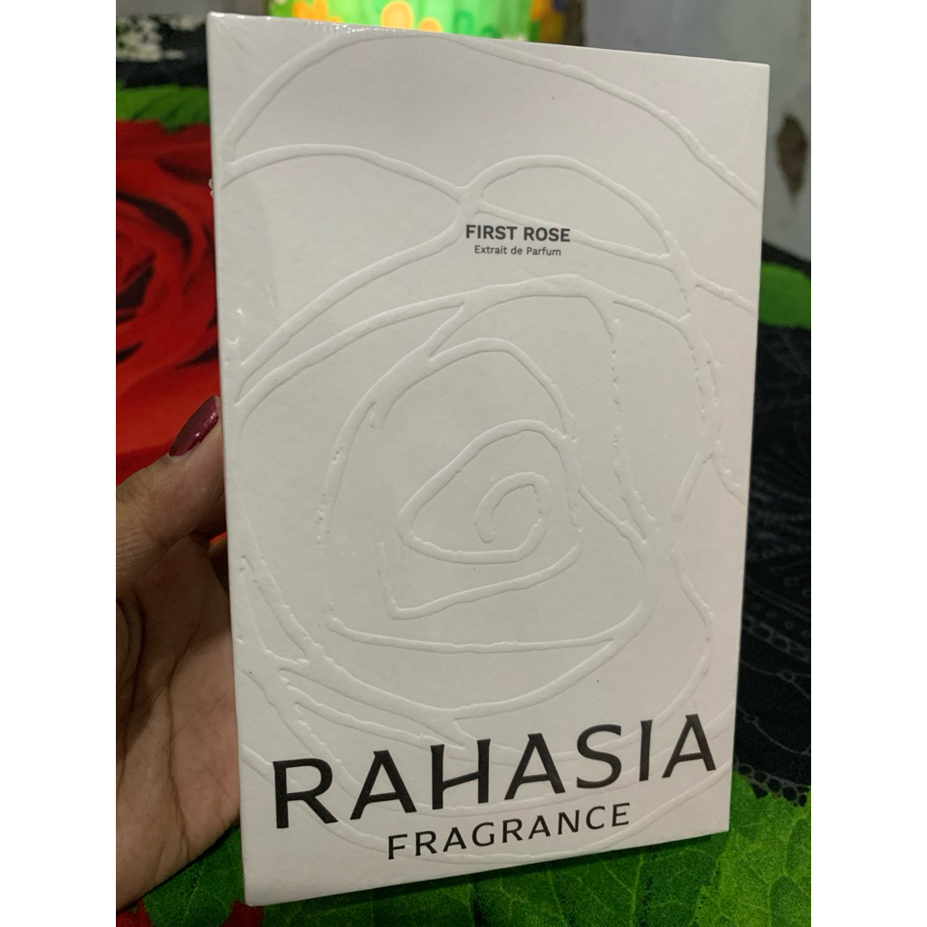 NEW SEGEL !! RAHASIA Fragrance || First Rose Extrait de Parfum 50 ML