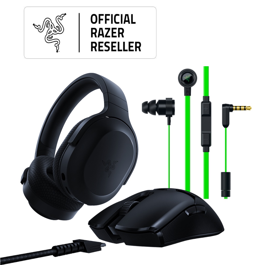 Jual Razer Barracuda X + Viper Ultimate Black + Hammerhead Pro V2 Bundle | Shopee Indonesia