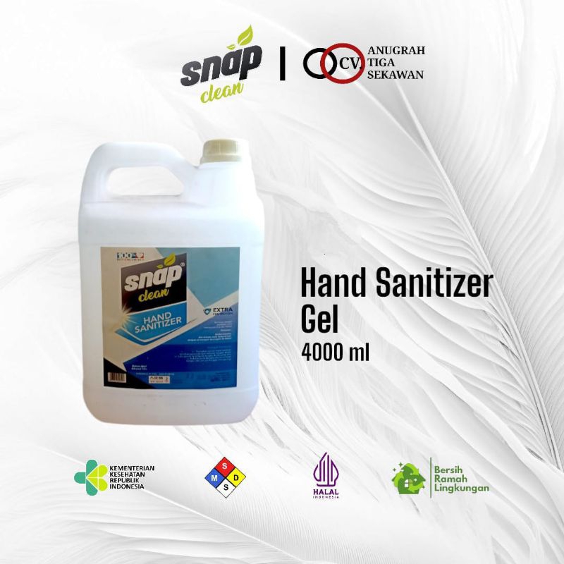 Snap Clean Hand Sanitizer Gel Anti Bacterial & Virus