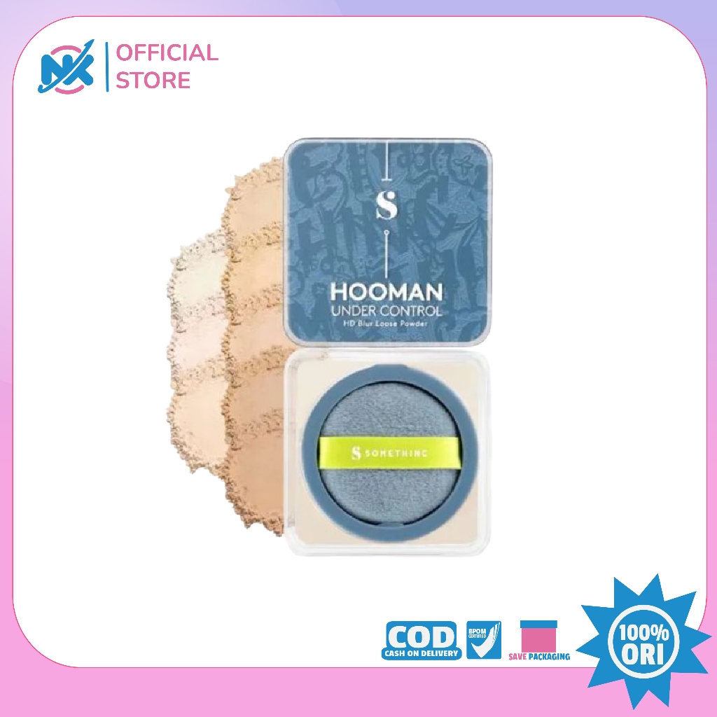 SOMETHINC Hooman Under Control HD Blur Loose Powder - Bedak Tabur