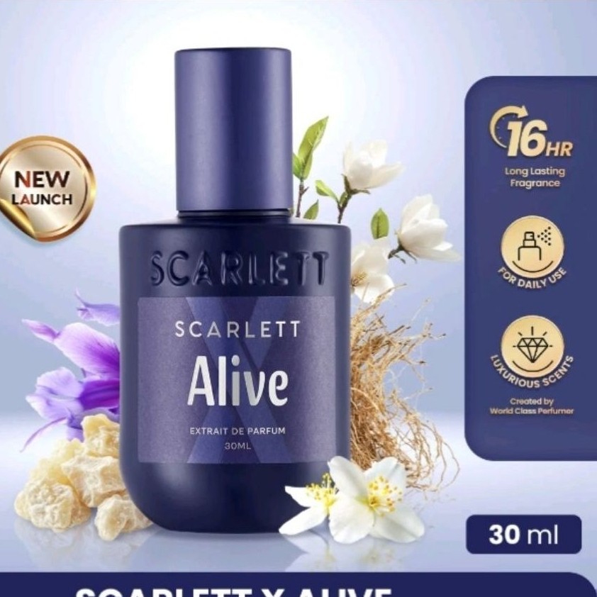 Scarlett X Series-Alive- Extrait De Parfum 30 ml