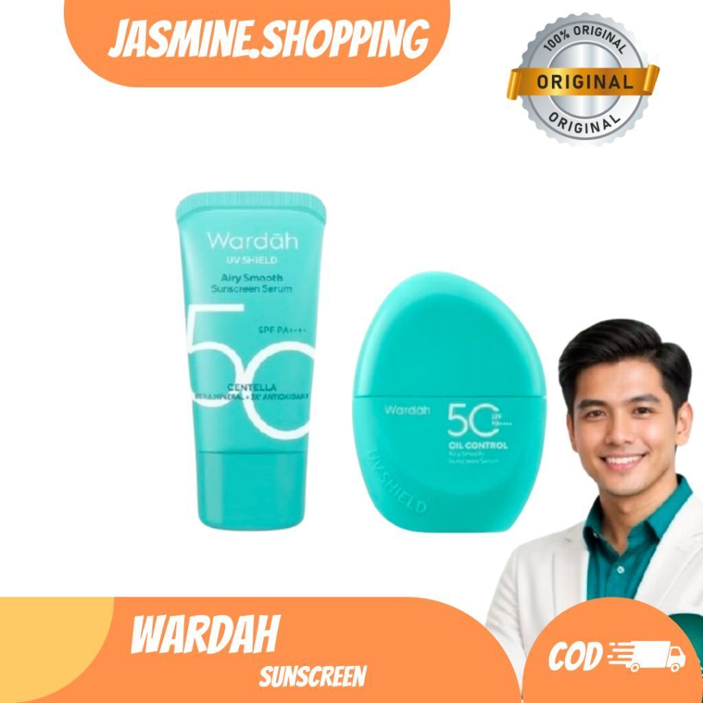 Wardah UV Shield Airy Smooth Sunscreen Serum SPF 50 PA++++