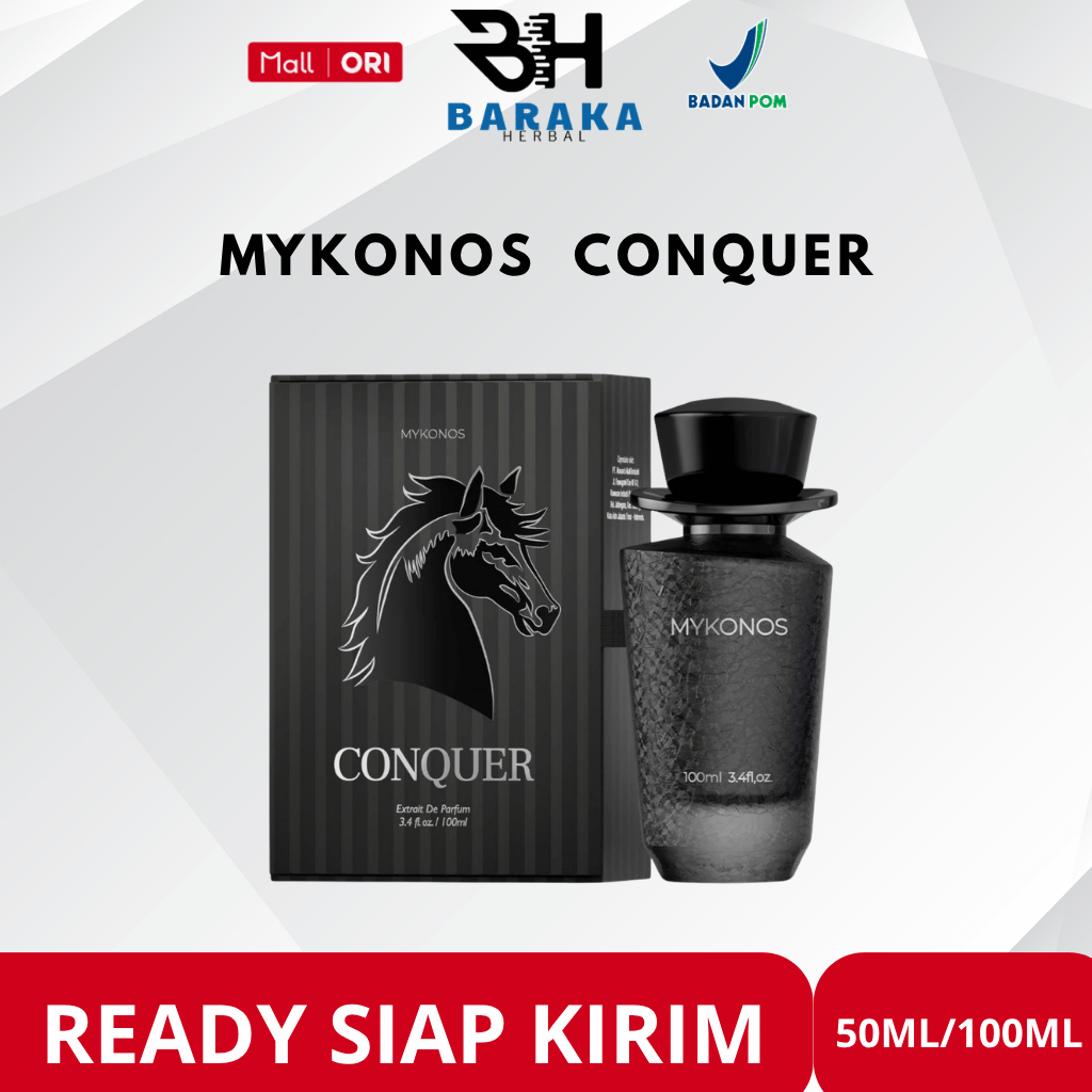 Mykonos Conquer 100ML Segel BNIB 100% Original Extrait de Parfum