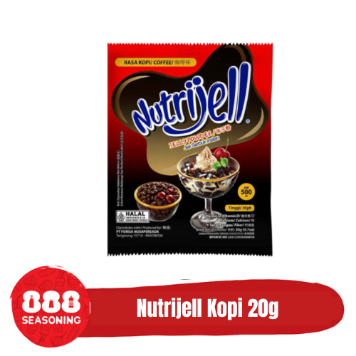 Jual Nutrijell Reguler Rasa Kopi Coffee Jelly Powder 20g | Shopee Indonesia