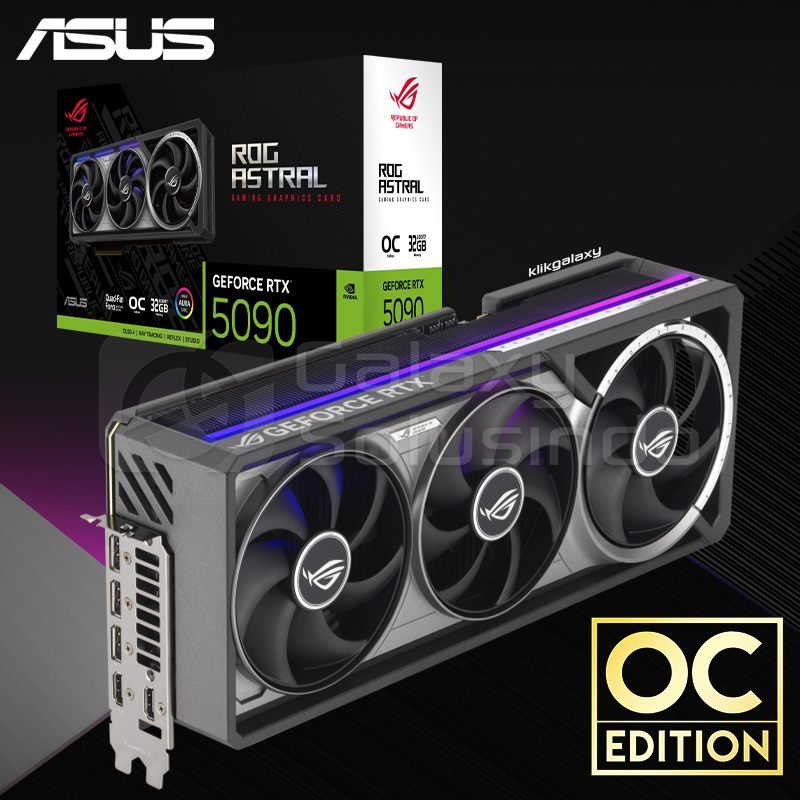 ASUS GeForce RTX 5090 ROG Astral 32GB OC Edition GDDR7 - VGA RTX5090 DDR7 Blackwell - GK