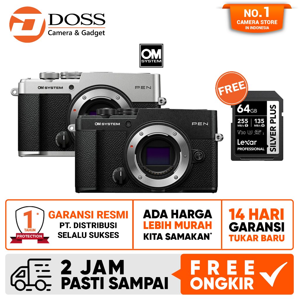 OM SYSTEM PEN Mirrorless Camera Body Only