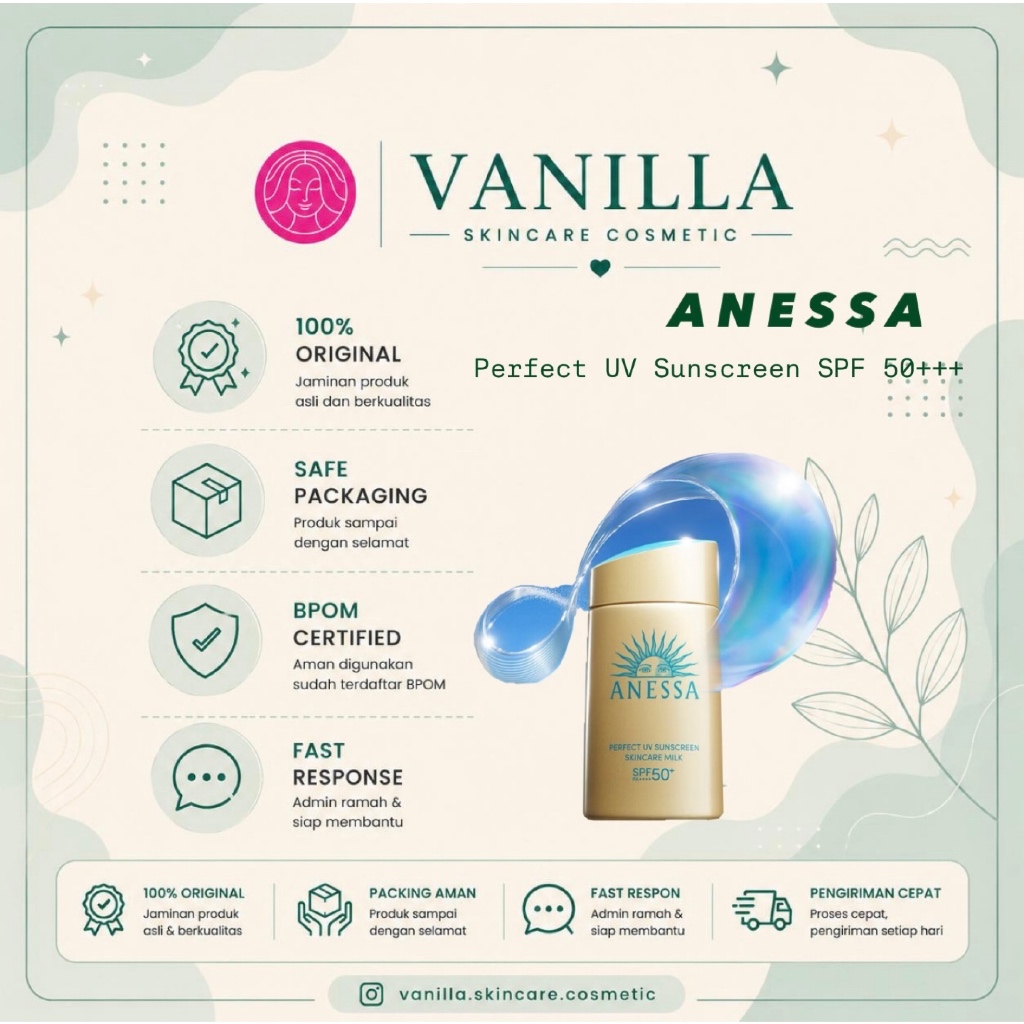Anessa Perfect UV Sunscreen Skincare Milk 60ml