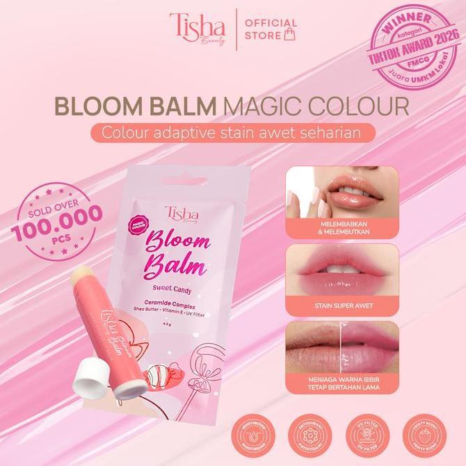 VINA_PIO55 - TISHA BEAUTY BLOOM BALM MAGIC COLOUR & UV FILTER - STAIN +10HOUR 4,5GR