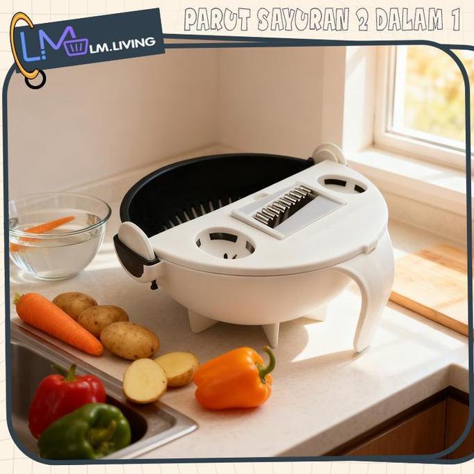 Jual LM Parutan Serbaguna 7 IN 1 Peralatan Masak Pengiris Kentang Singkong Wortel Bawang Dan Sayur | Shopee Indonesia