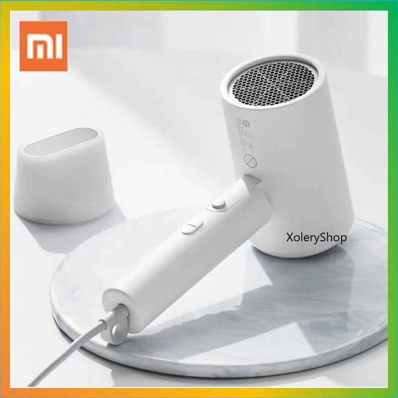 hair dryer mini hair dryer hair dryer kucing low watt hairdryer low watt R6U4 hair dryer pengering rambut hair dryer murah hair dryer sisir hairdryer mini hairdryer sisir hairdryer hair dryer low watt hairdryer kucing XIAOMI Mijia Portable Negative ion Ha