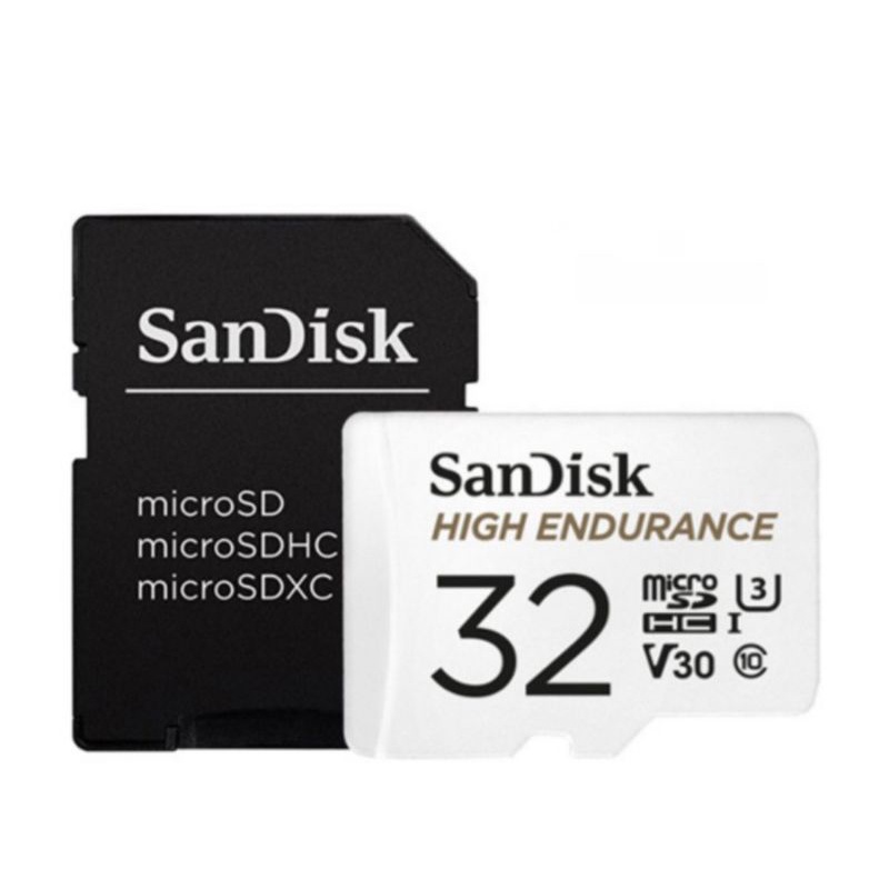 Jual Sandisk Micro SD High Endurance untuk dash cam CCTV IPcam | Shopee Indonesia
