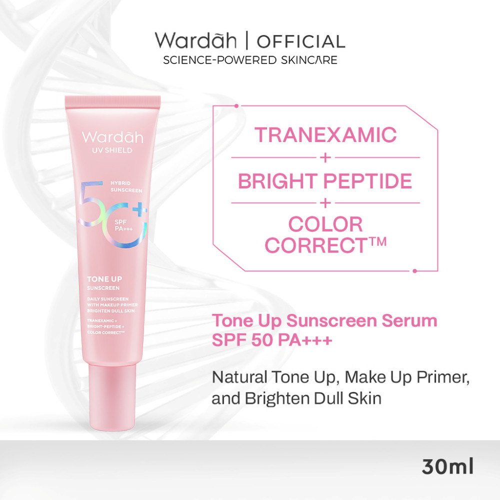 WARDAH UV Shield Tone Up Sunscreen SPF 50+ PA+++