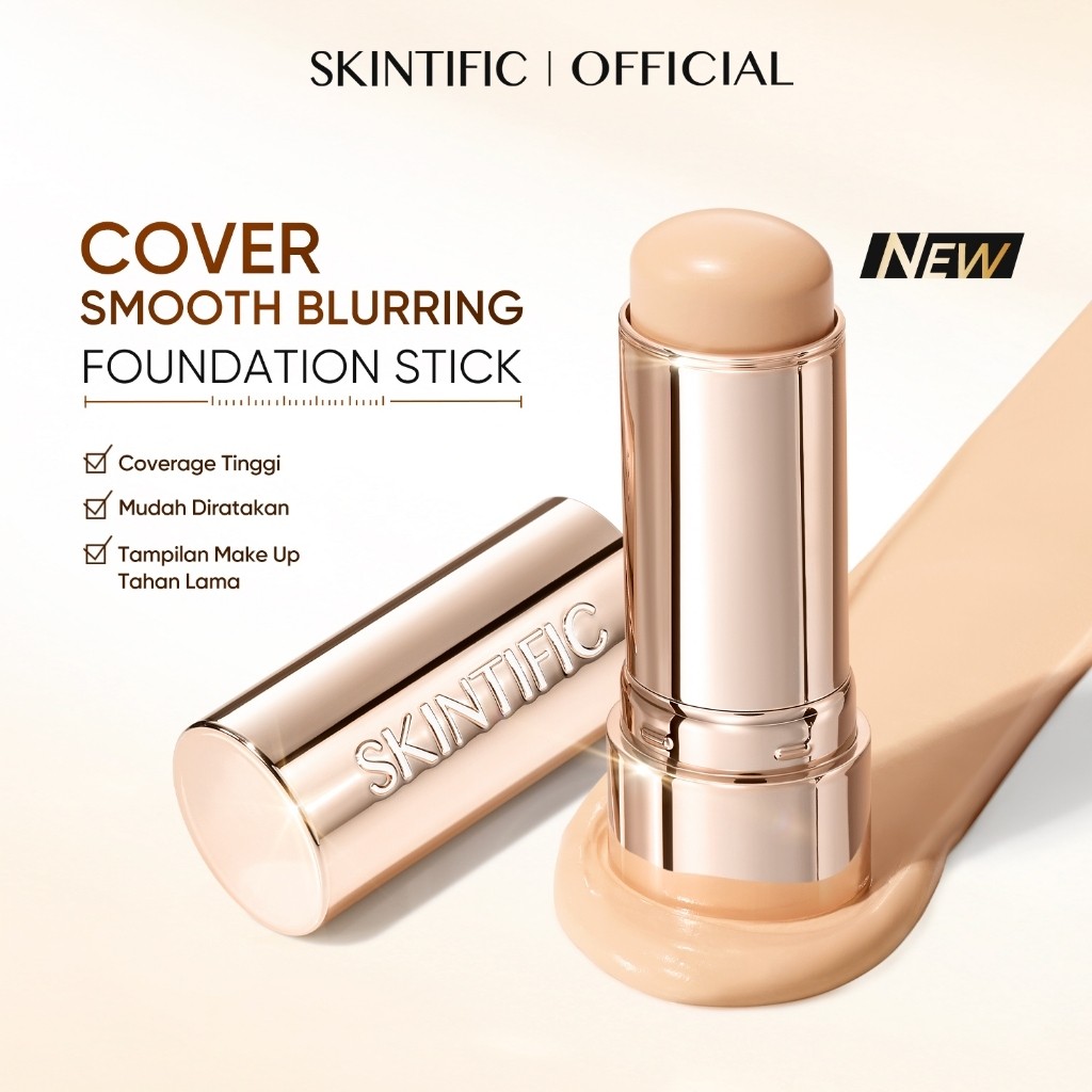 [NEW ] SKINTIFIC - Cover Smooth Blurring Foundation Stick 10g