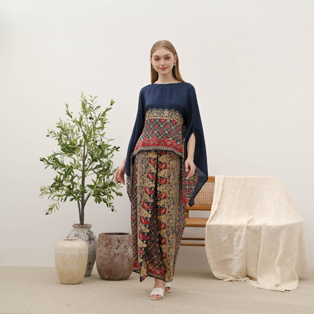Jual Nayara Viscose Blouse Batik Dress Kemeja Batik Outfit Fashion Wanita Muslimwear | Shopee Indonesia