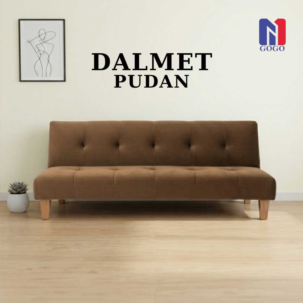 Jual Dalmet Pudan Sofa Bed 160 Minimalis Pudan 2-in-1 - Kasur Lipat Estetik Hemat Ruang - Bahan Yelvo Halus - Free Ongkir Jabodetabek | Shopee Indonesia