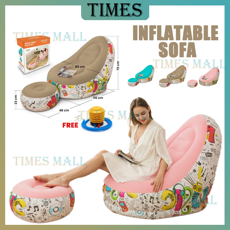 Jual Sofa Angin Beanbag Squishy Jumbo / Outdoor Indoor Sofa | Shopee Indonesia