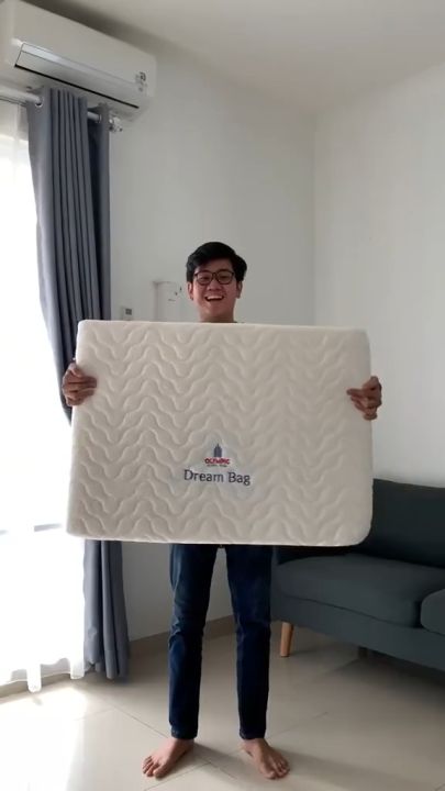 Olympic Kasur Lipat / Kasur Busa - DREAM BAG Travel Bed Kasur Lantai Premium Kasur Lipat Premium | Lazada Indonesia